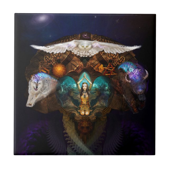 Chamando os animais do espírito (Frente)