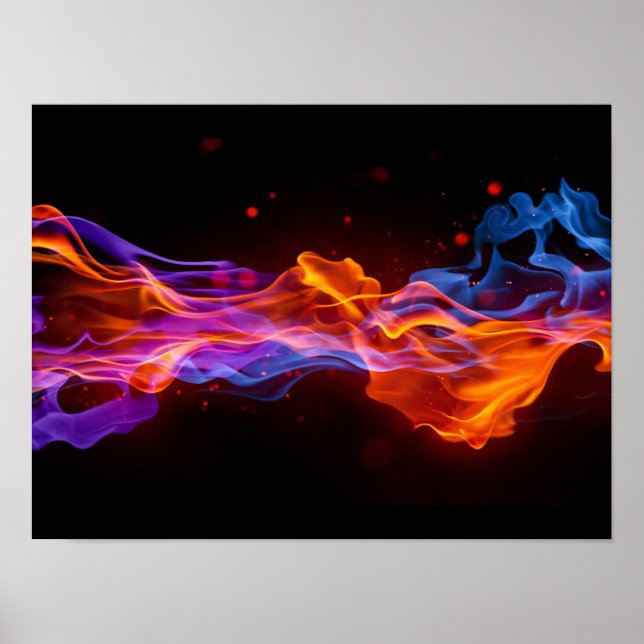 Chamas de poster (Frente)