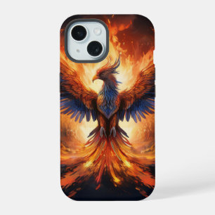 Chamas em chamas: Epic Eagle na Capa de telefone d