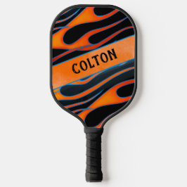 Chamas Personalizadas Laranja e Preto