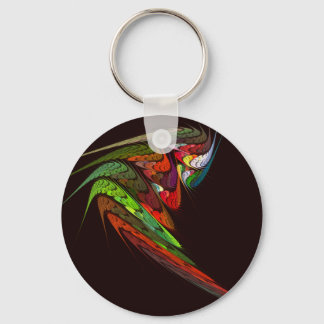 Chameleon Abstrato Art Chaveiro