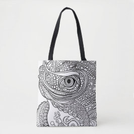 Chameleon Face Bolsa