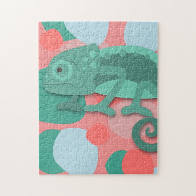 Chameleon Quebra-cabeça (Vertical)