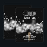 Champagne de orçamento - Convites para aniversário<br><div class="desc">A garrafa de champanhe, as luzes cintilantes e desfocadas sobre fundo preto são impressas no barato, com o valor orçamentário de 110 lb, estoque branco brilhante de semirbrilho, disponível em 3 tamanhos. Perfeito para convites de festas de aniversário de 30 anos (ou qualquer idade), convites de festas de aniversário, convites...</div>
