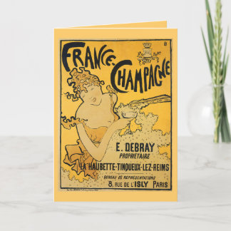 "CHAMPANHE!" Cartão