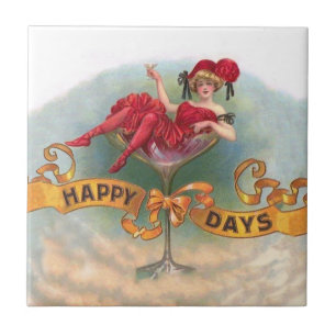 Champanhe Vermelho Vitoriano Feliz