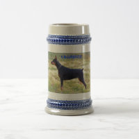 CHAMPION DOBERMAN CANECA DE CERVEJA