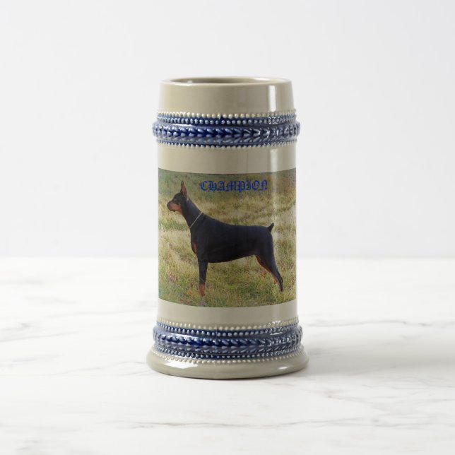 CHAMPION DOBERMAN CANECA DE CERVEJA (Centro)