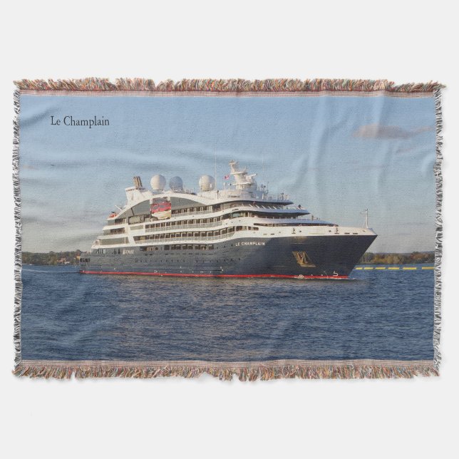 Champlain lança cobertor (Frente)