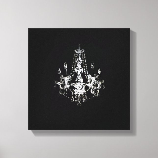 Chandelier Elegance - Canvas (Frente)