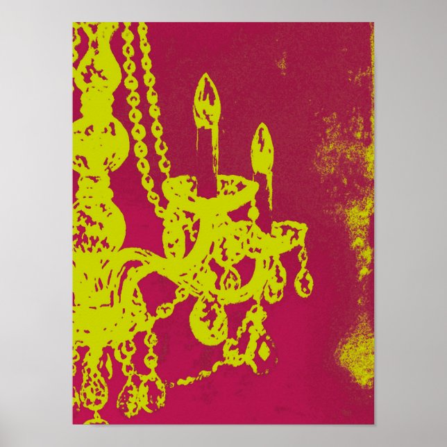 Chandelier Glamor ~ Impressão / Poster (Frente)