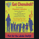 Chanukah Flyer<br><div class="desc">Chanukah é um passageiro excelente para usar para qualquer um de vocês, um evento Chanukah orientado para a família.</div>