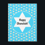 Chanukah Jelly Doughnut Juewish Stars Snowflakes<br><div class="desc">Esta fita faz uma bela adição ao seu presente Chanukah. Ou use-o com papel de cor sólida como contraste. Sacos de presentes,  caixas de favor e papel de embalagem disponíveis.</div>