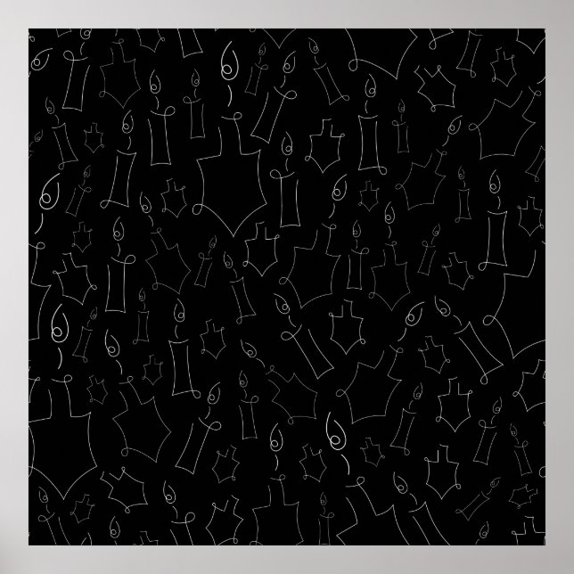 Chanukah Poster (Frente)