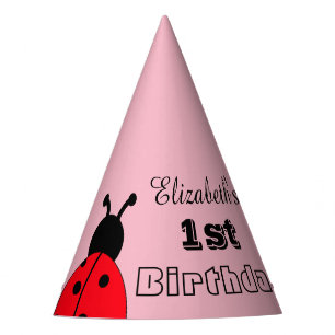 Chapéu customizável da festa de aniversário da