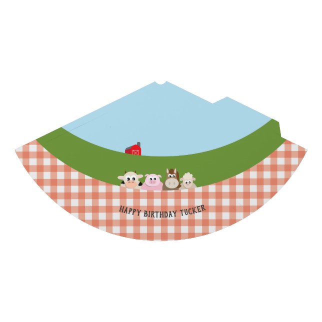 Chapéu da festa de aniversário da fazenda (Frente)