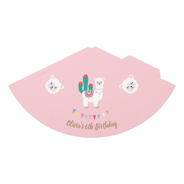 Chapéu da festa de aniversário do lama (Frente)