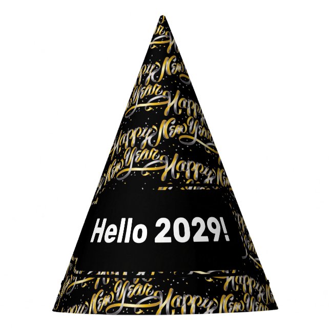 Chapéu da Parte de Papel do Feliz ano novo 2023 (Frente)