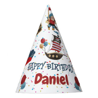 Chapéu de Aniversário de Pirata