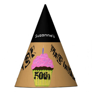 Chapéu De Festa 50th Sobre o monte balões personalizados do