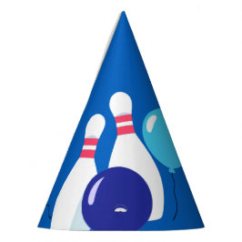 Chapéu De Festa 6 Azul e Vermelho Vibrante - Aniversário