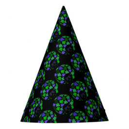Chapéu De Festa Afro Diva Verde & Azul