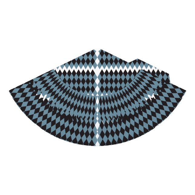 Chapéu De Festa alta ilustração da capa gráfica damask, (Frente)