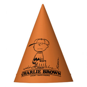 Chapéu De Festa Amendoins Charlie Brown Jogando Bola