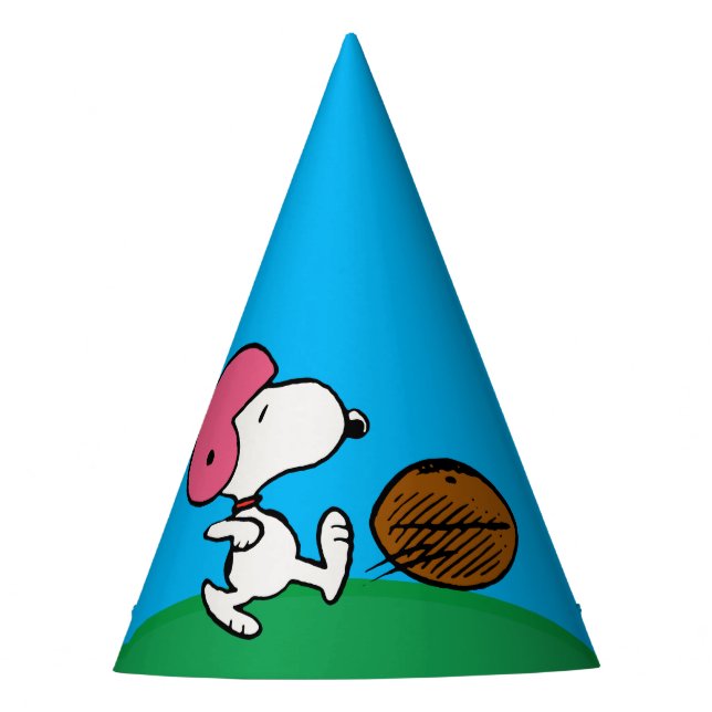 Chapéu De Festa Amendoins | Snoopy Football Kicker (Frente)