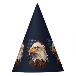 Chapéu De Festa American Flag Bald Eagle