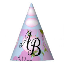 Anêmonas rosa adoram o chapéu da festa do jardim