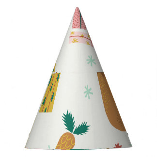 Chapéu De Festa Animais da Floresta de Natal: Vintage Vibe