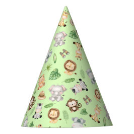 Chapéu De Festa Animais de Safári na Selva