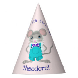 Chapéu De Festa Aniversário bonito e elegante do rato