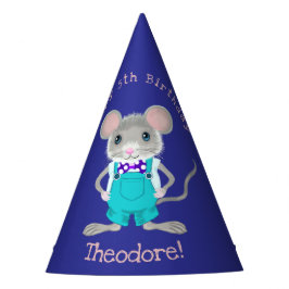 Chapéu De Festa Aniversário bonito e elegante do rato