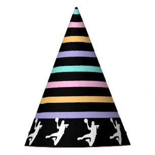 Chapéu De Festa Aniversário da Menina do Handebol, Presente para J