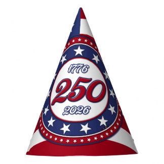 Chapéu De Festa Aniversário de 250 anos da América com a bandeira