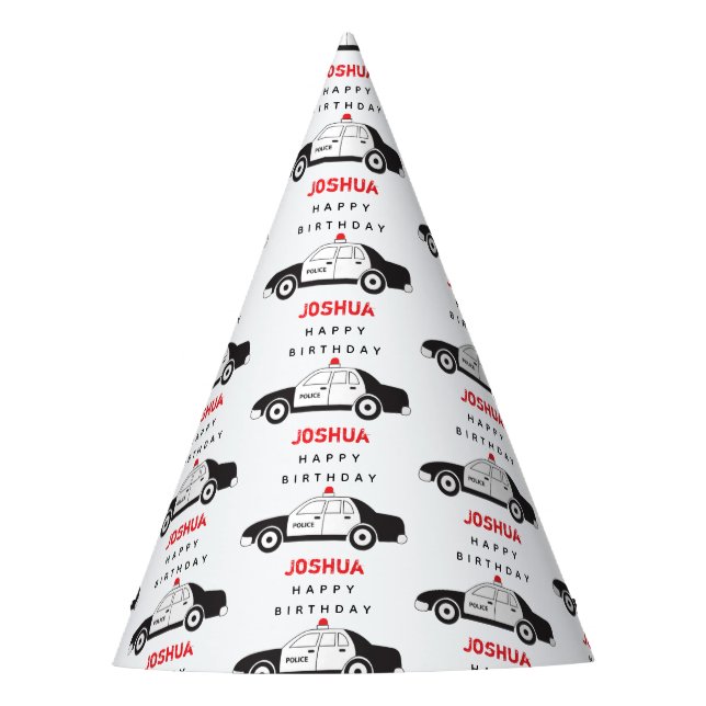 Chapéu De Festa Aniversário de criança de Nome Personalizado do Ca (Frente)