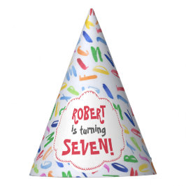 Chapéu De Festa Aniversário de criança do costume do alfabeto da