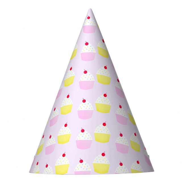 Chapéu De Festa Aniversário de Fazer Cupcake (Frente)