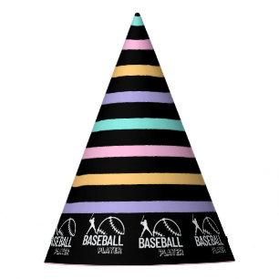 Chapéu De Festa Aniversário de Menina de Beisebol, Presente de Jog