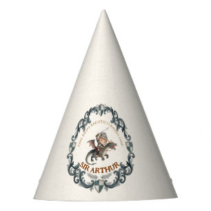 Chapéu De Festa Aniversário de um ano de meninos do Castelo Cavale
