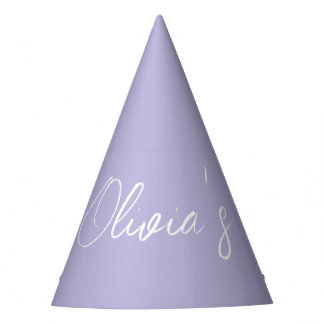 Chapéu De Festa Aniversário de Unicórnio Mágico em Aquarela