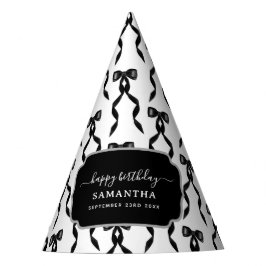 Chapéu De Festa Aniversário do Arco Preto rico