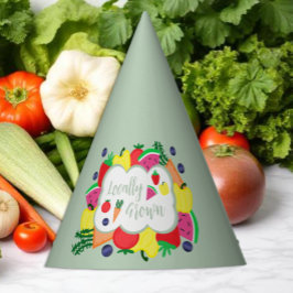 Chapéu De Festa Aniversário do Mercado de Fazendeiros Cultivados L