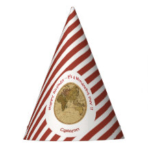 Antiguidade 1786 - Partido Tema do Mapa do Hemisfé