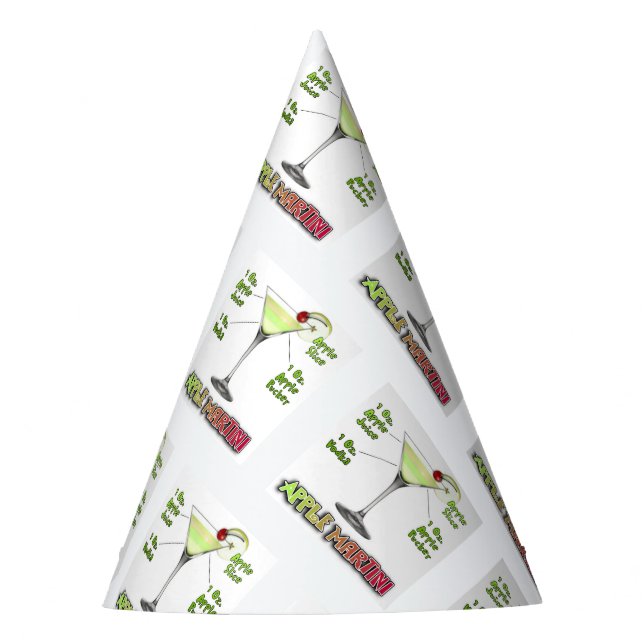 Chapéu De Festa Apple Martini Cocktail Receita (Frente)