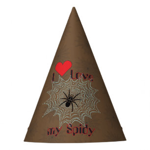 Chapéu De Festa Aranha de cruz na rede Partyhütchen