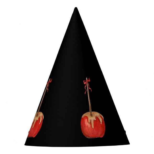 Chapéu De Festa Arco de Maçã Carmel bonitinho de Halloween (Frente)
