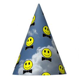 Chapéu De Festa Arco Tie Happy Faces no Céu